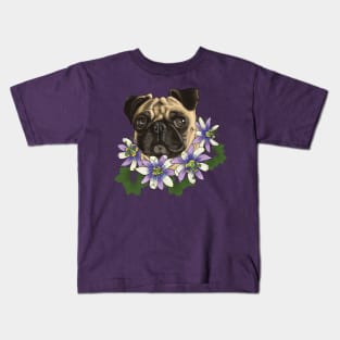 Jake with Passionflowers Kids T-Shirt